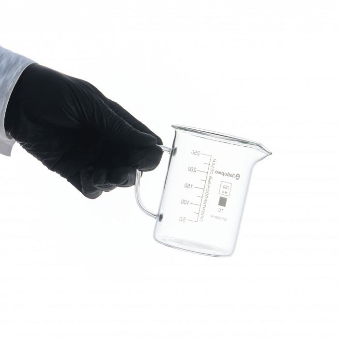 Стакан мерный с ручкой, стекло, 250 мл