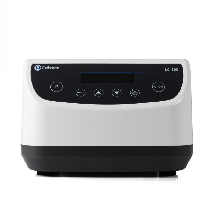 Центрифуга для пробирок 15 мл х 8 шт (2/5/10 мл х 8 шт), 500-4000 об/мин, ускорение 2075 xg, мощность 60 W, цифровое управление, Лаборио LC500-8