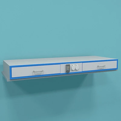 Электрифицированный подвесной блок под столешницу ПР.Я.ЭЛ.150