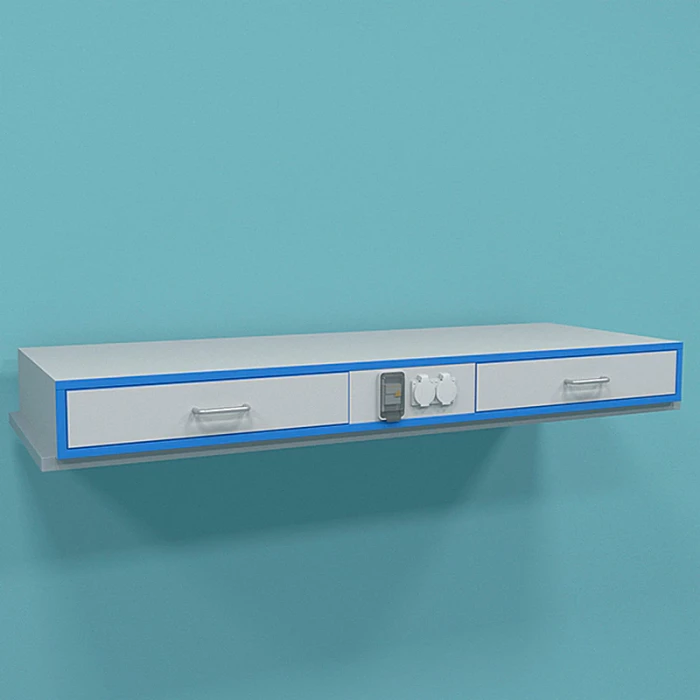 Электрифицированный подвесной блок под столешницу ПР.Я.ЭЛ.150