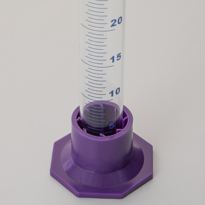 Цилиндр 25 мл (мерный: исполнение 3 - на полиэтиленовом основании) 3-25-2