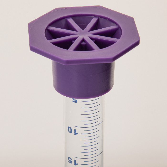 Цилиндр 25 мл (мерный: исполнение 3 - на полиэтиленовом основании) 3-25-2