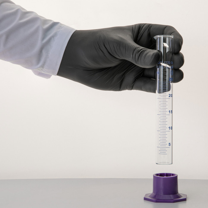 Цилиндр 25 мл (мерный: исполнение 3 - на полиэтиленовом основании) 3-25-2