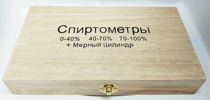 Профессиональный набор ареометров НАСП-3-1 мц