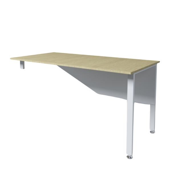 Офисный стол МО-С3 (размеры 1400х700х750/140 мм)