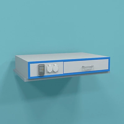 Электрифицированный подвесной блок под столешницу ПР.Я.ЭЛ.90