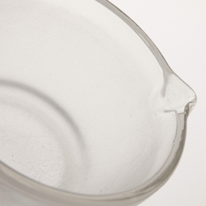 Ступка стеклянная с пестиком, диаметр 90 мм