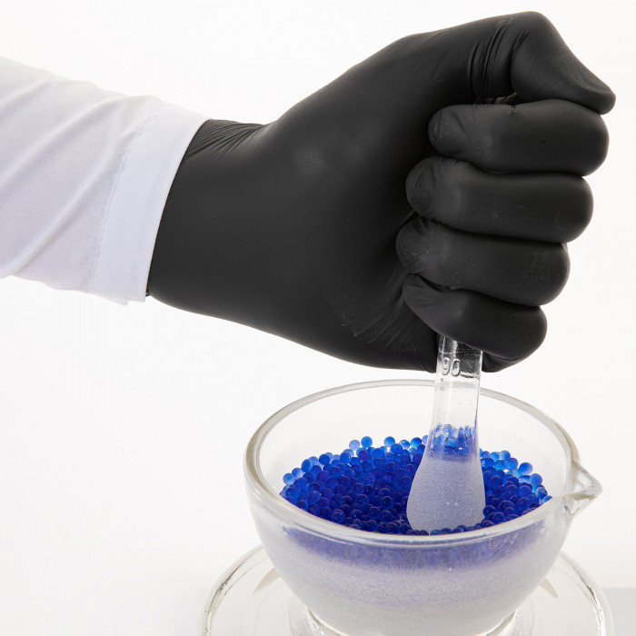 Ступка стеклянная с пестиком, диаметр 90 мм