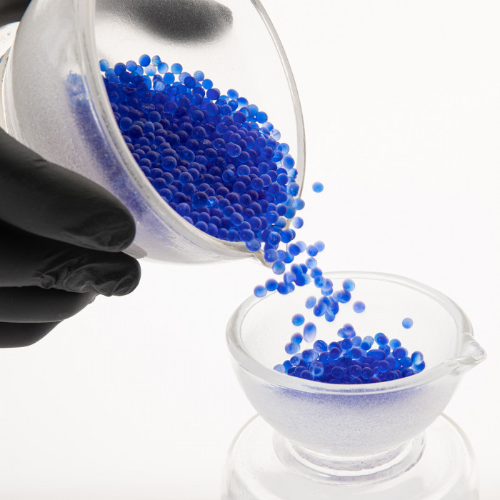 Ступка стеклянная с пестиком, диаметр 90 мм