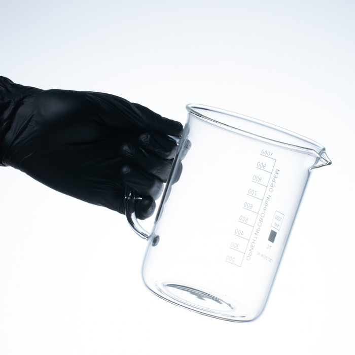Стакан мерный с ручкой, стекло, 1000 мл