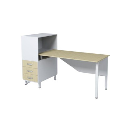 Офисный стол МО-С3-Т1 размеры 1750х150х750 мм