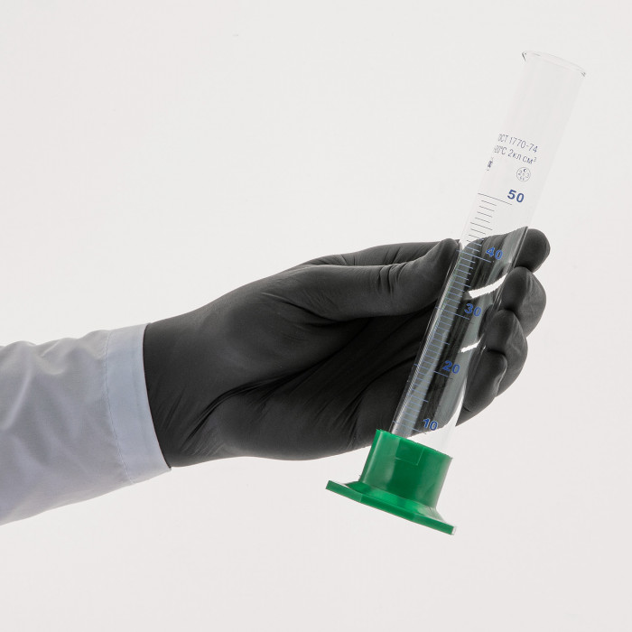 Цилиндр 50 мл (мерный: исполнение 3 - на полиэтиленовом основании), Цилиндр 3-50-2