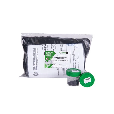 Стандарт-титр (СТ) Калий марганцевокислый 0,1 Н (Прекурсор), уп. 10 шт, Экрос