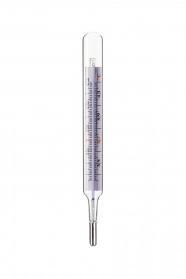 Термометр медицинский максим.стекл. ЭкА (нертутный) &quot;ТЕРМОПРИБОР&quot; кор.6 шт. ящ.60 шт.