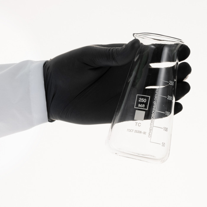 Стакан конический 250 мл (с делениями и носиком, термостойкий)