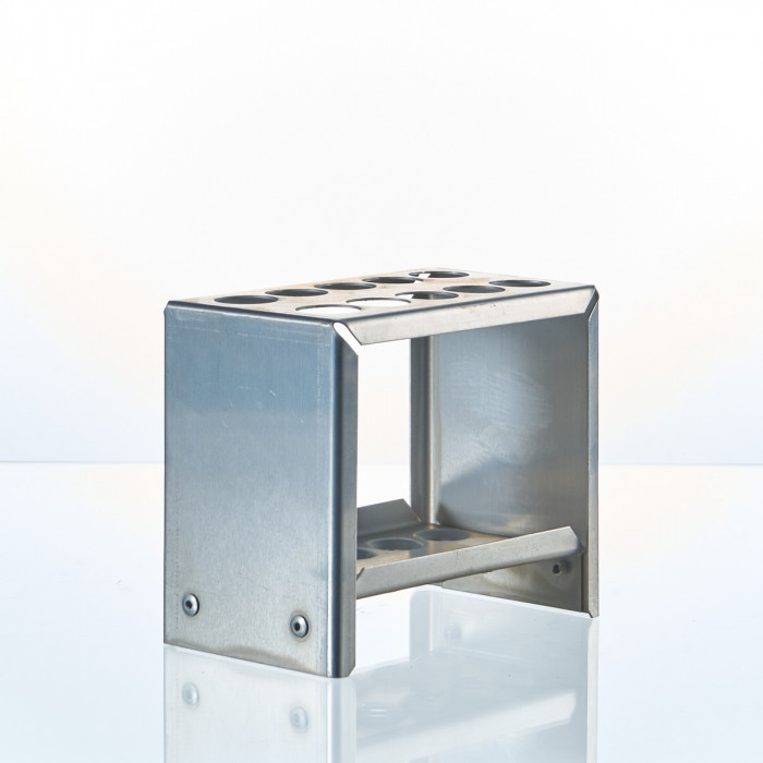 Штатив металлический для пробирок до 43 мм, 10 гнезд, Ш-10/43, M. Med