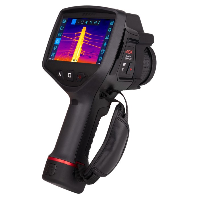 Тепловизор RGK TL-384 Plus в комплекте с телеобъективами 12° и 6°