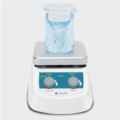 Мешалка магнитная Stegler HS-A (2 л, 0...2000 об/мин, 380 °C)