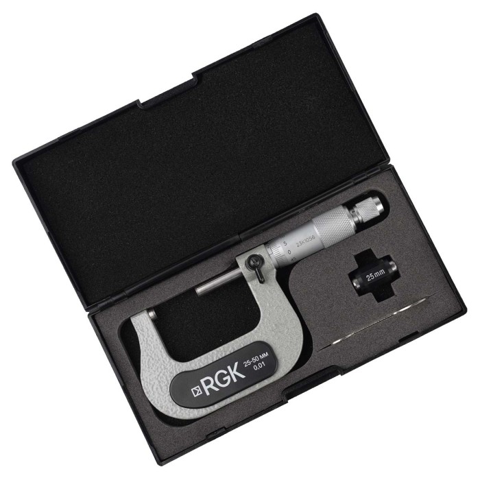 Микрометр RGK MCM-50 с калибровкой