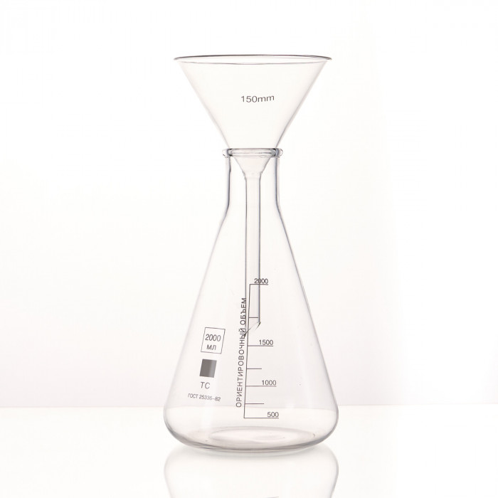 Воронка лабораторная В-150-230, диаметр 150, ТС