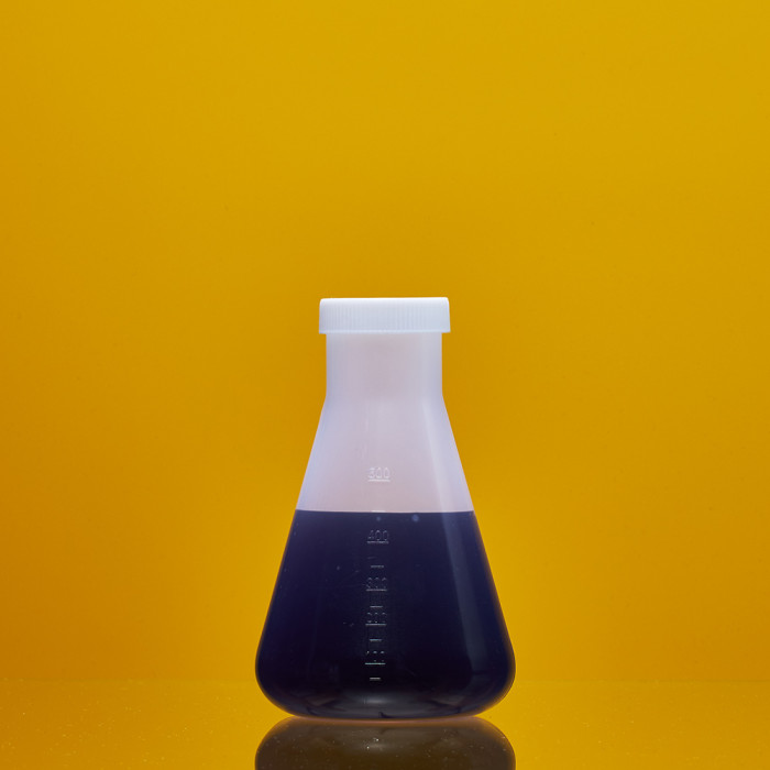 Колба коническая 500 мл, п/п, с крышкой, Лаборио