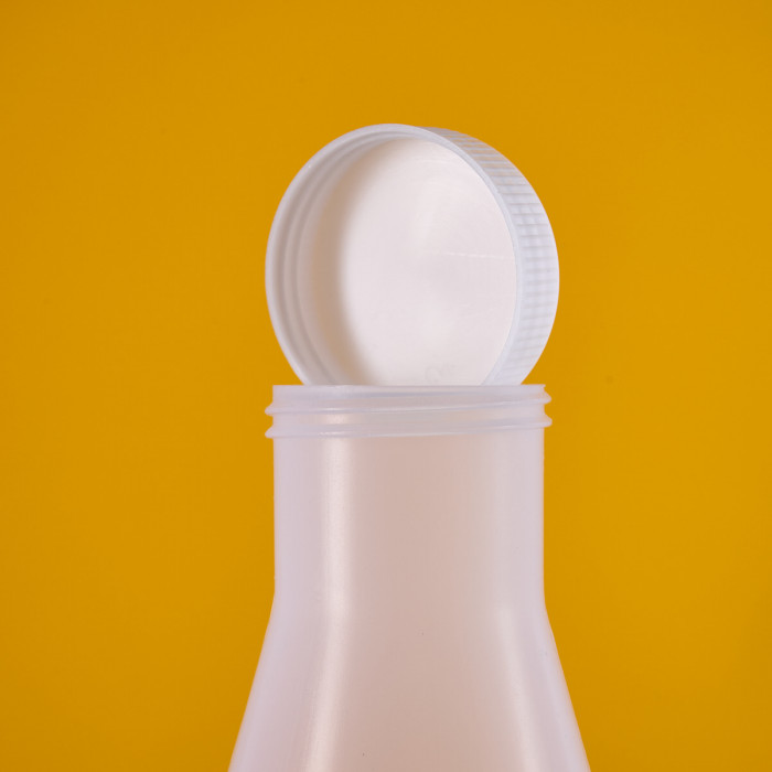 Колба коническая 500 мл, п/п, с крышкой, Лаборио