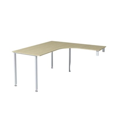 Офисный стол МО-С7 размеры 1500(700)х1500(500)х750 мм