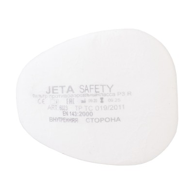 6023-P3RD Фильтр противоаэрозольный Jeta Safety класса P3 R