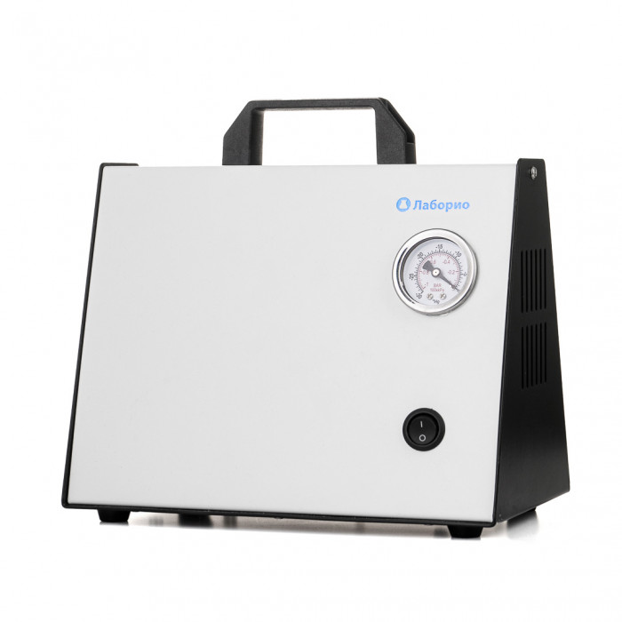 Насос вакуумный мембранный 10 л/мин, давление 0,092 Mpa, мощность 50 W, Лаборио VP-10L-S