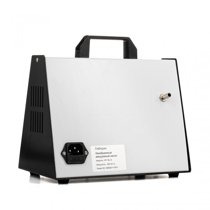 Насос вакуумный мембранный 10 л/мин, давление 0,092 Mpa, мощность 50 W, Лаборио VP-10L-S