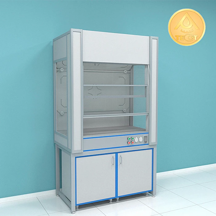 Шкаф вытяжной химически стойкий серии Прагматик ПР.ШВХд.124.75.215 КГ