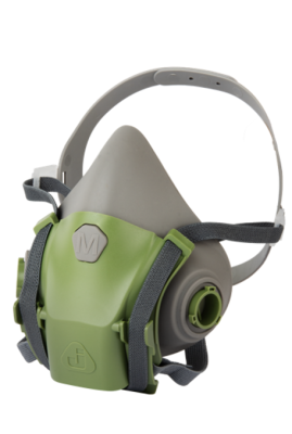 8500-L Полумаска Jeta Safety фильтрующая из изолирующих материалов с системой быстрого сброса (фильтры в комплект не входят), размер L