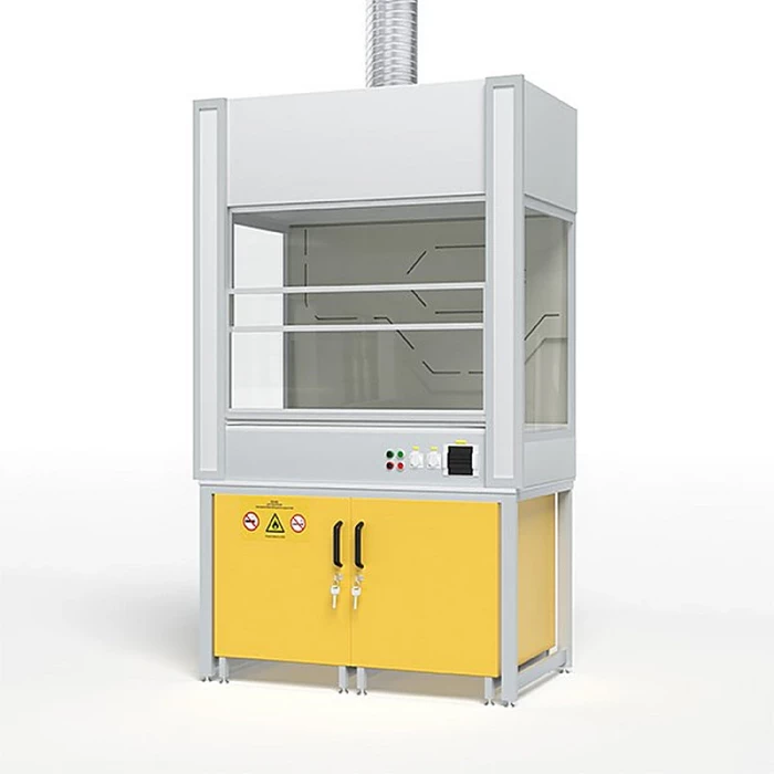 Шкаф вытяжной химически стойкий серии Прагматик ПР.ШВХд.124.75.215 ПП