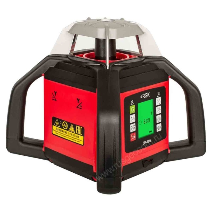 Ротационный нивелир RGK SP-500 с калибровкой