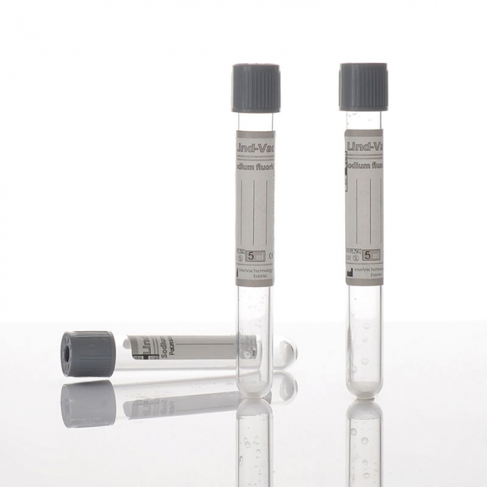 Вакуумные пробирки Lind-Vac 13×75 мм для исследования глюкозы