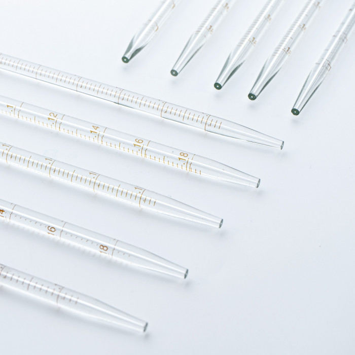 Пипетка градуированная (тип 1 - от верхней нулевой отметки до любой отметки) 1-1-2-2