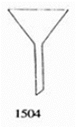 Воронка лабораторная В-150, Лаборио (диаметр 150 мм, длина 150 мм), ТС