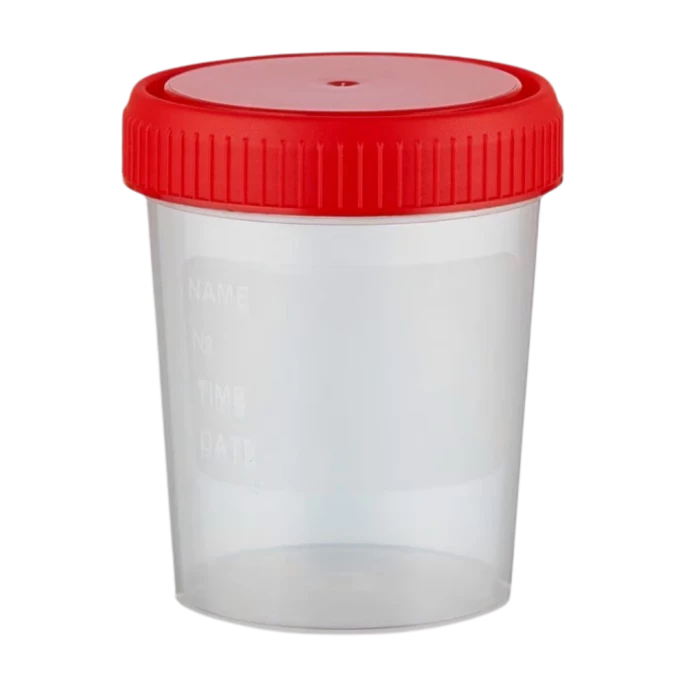 Контейнер 120 мл для сбора биоматериалов, не стерильный, 250шт