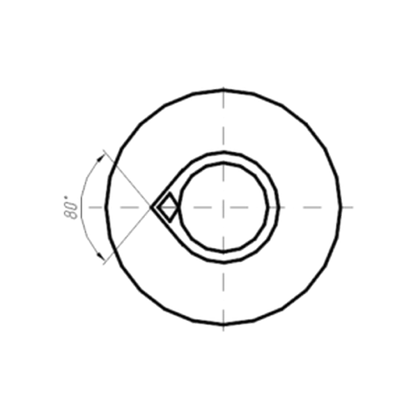 Колба из фторопласта 100 мл (100шт)