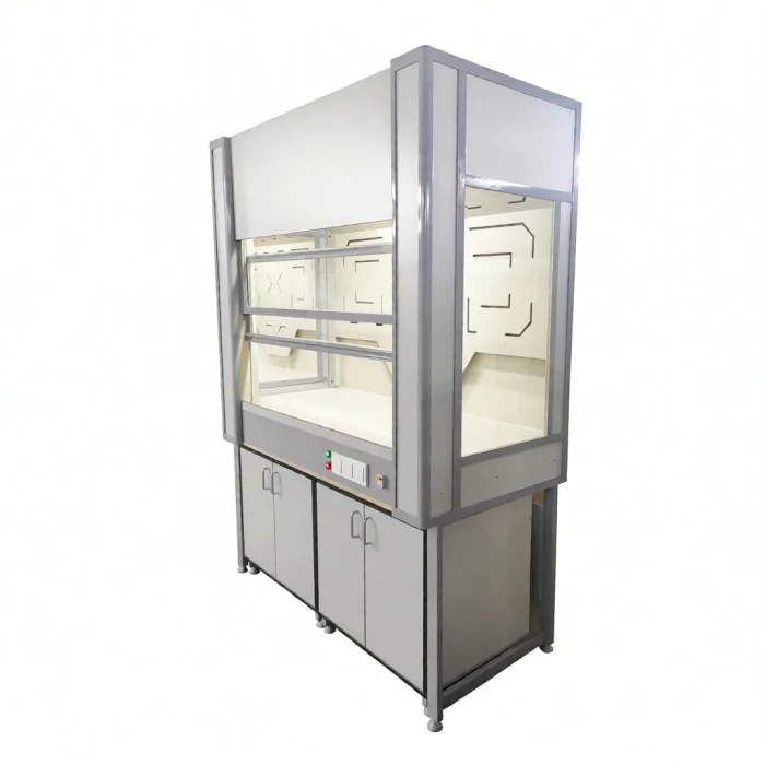 Шкаф вытяжной химически стойкий серии Прагматик ПР.ШВХд.153.75.215 HPL16