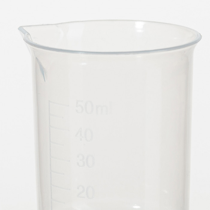 Стакан 50 мл п/п с носиком, Лаборио