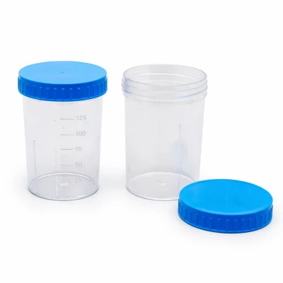 Контейнер 150 мл для отбора, транспортировки и хранения биологических материалов, с крышкой и делениями, не стерильная, уп./200шт, Aptaca