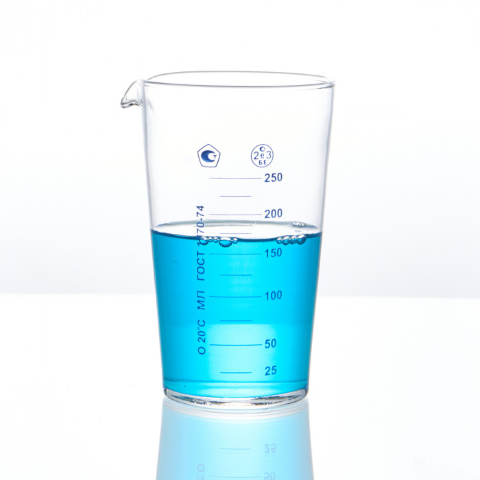 Мензурка лабораторная 250 мл