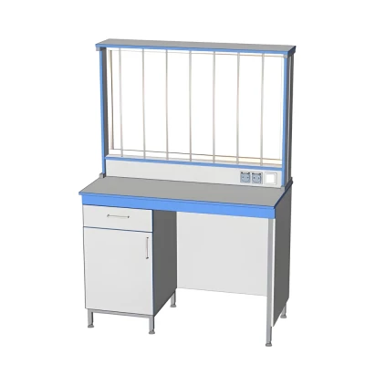 Стол для титрования с дверцей и выдвижным ящиком СТ.СТДЯ.120.60.175 HPL16