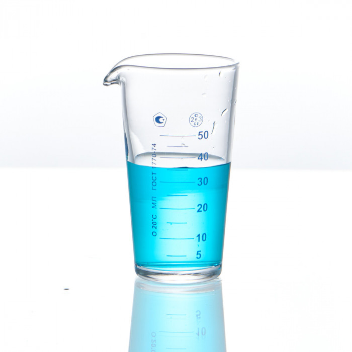 Мензурка лабораторная 50 мл