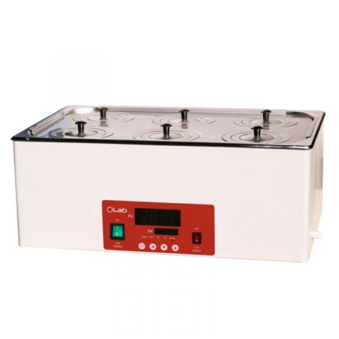 Баня водяная шестиместная WBF-06H Optimum, 19 л, Токр+5..100°C, ±0,5