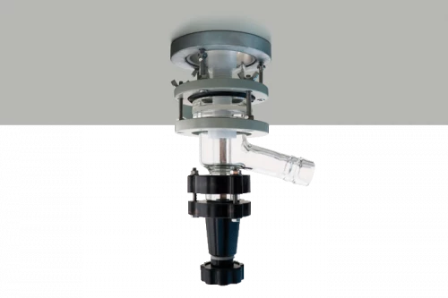 Однослойный стеклянный реактор DF-30L, с ванной