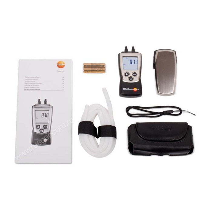 Дифференциальный манометр Testo 510 с поверкой