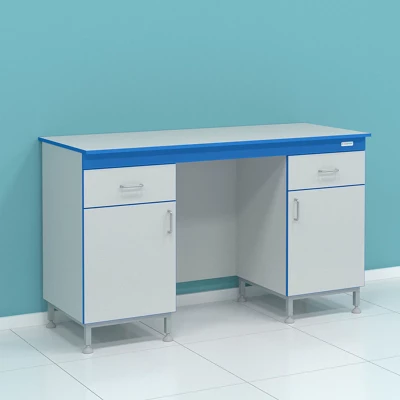 Стол пристенный с дверцами и ящиками под столешницей серии "Стандарт" СТ.СПДЯ.150.60.90 КГ