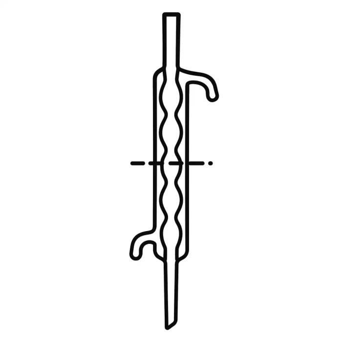 Холодильник шариковый ХШ-3-1200 ТС (24 шара), без шлифов, термостойкий, 1200 мм